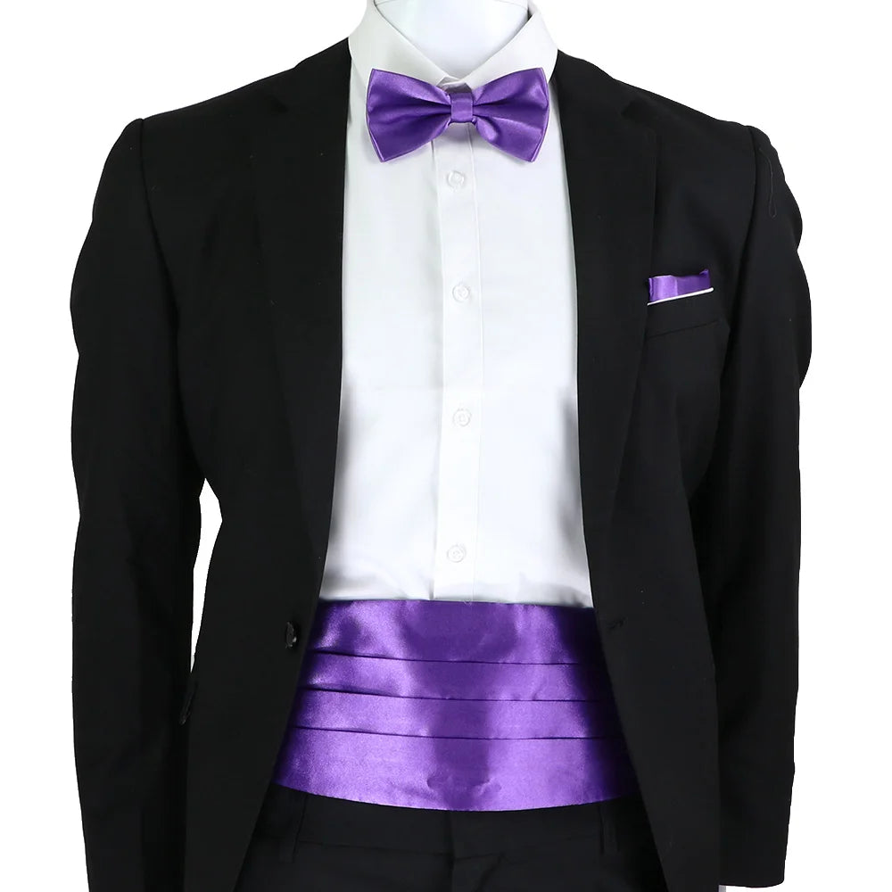 Conjunto Gravata Borboleta - Estilo Formal - 3 Peças