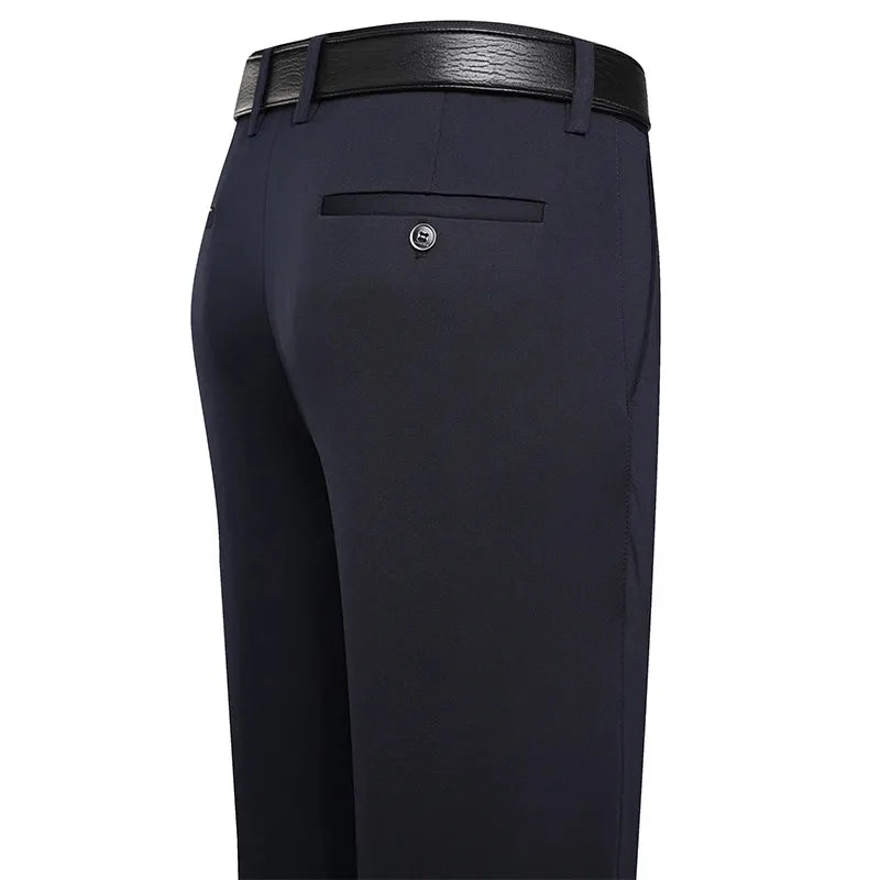 Calça Masculina Social Reta Respirável – Conforto e Estilo Casual