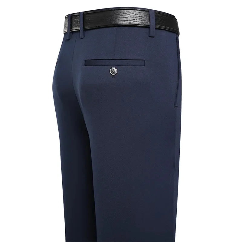 Calça Masculina Social Reta Respirável – Conforto e Estilo Casual