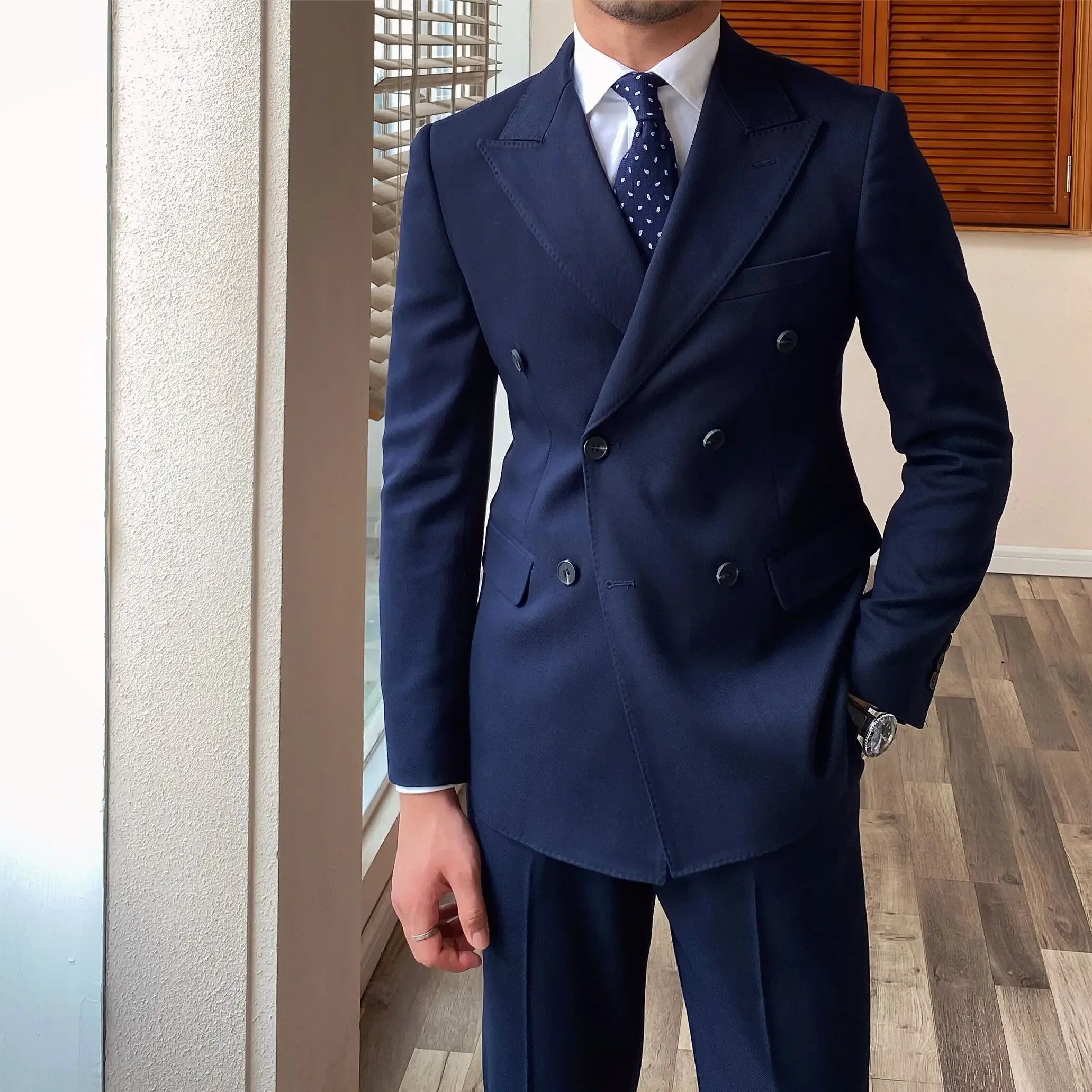 Fato Elegance Formal - Estilo Coreano - 4 Botões