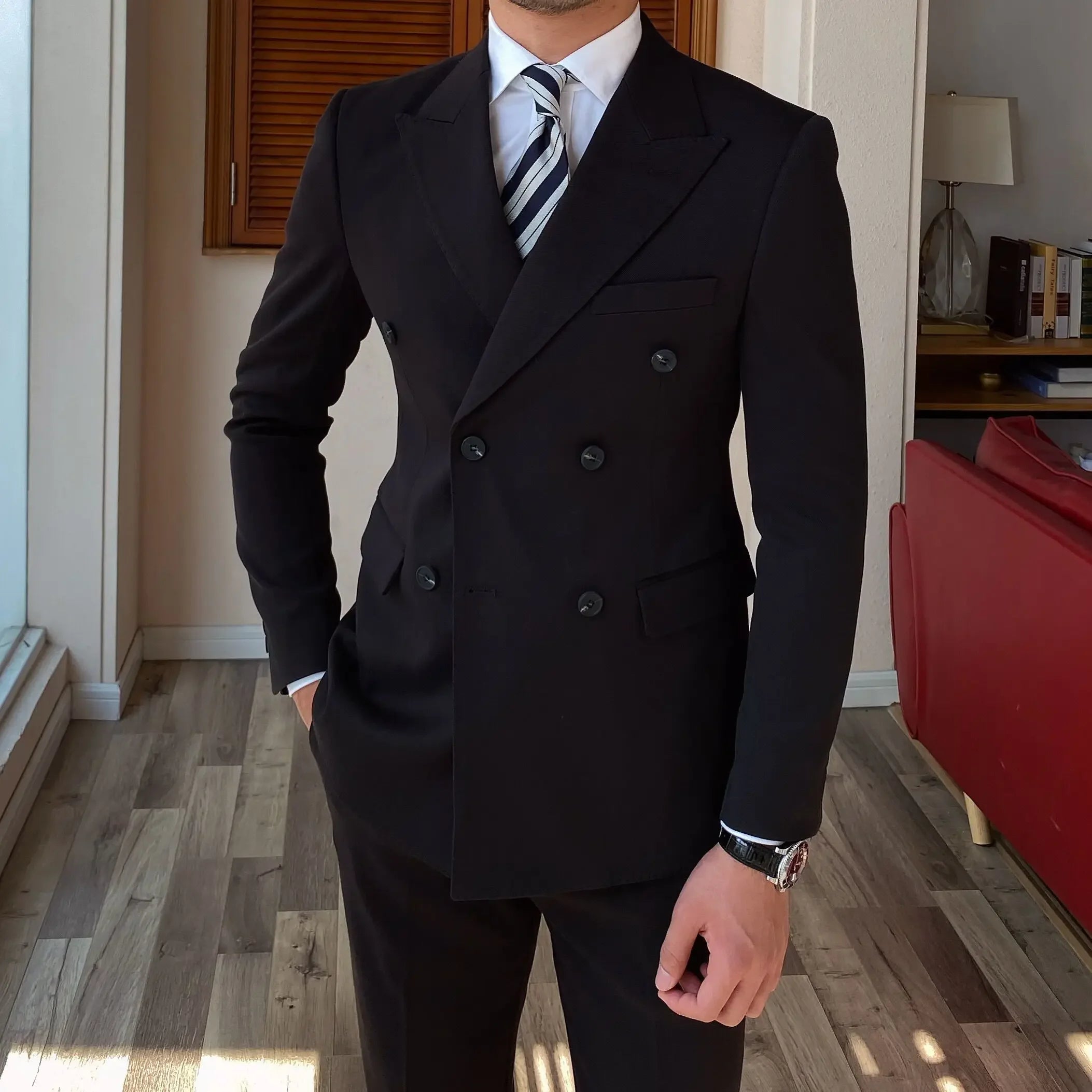 Fato Elegance Formal - Estilo Coreano - 4 Botões